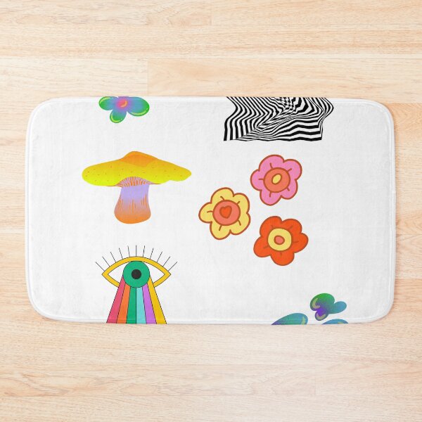 Item preview, PSYCHEDELIC STICKER SET designed and sold by cottagecorococo.