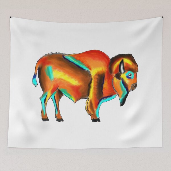 Item preview, Buffalo designed and sold by ArtbyAdriane.