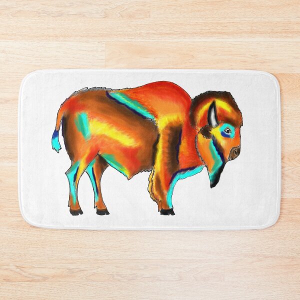 Item preview, Buffalo designed and sold by ArtbyAdriane.