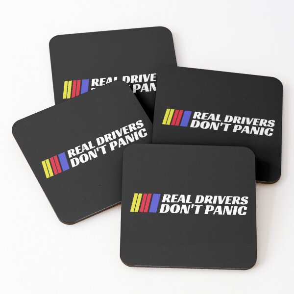 Item preview, Real Drivers Don't Panic designed and sold by diip.