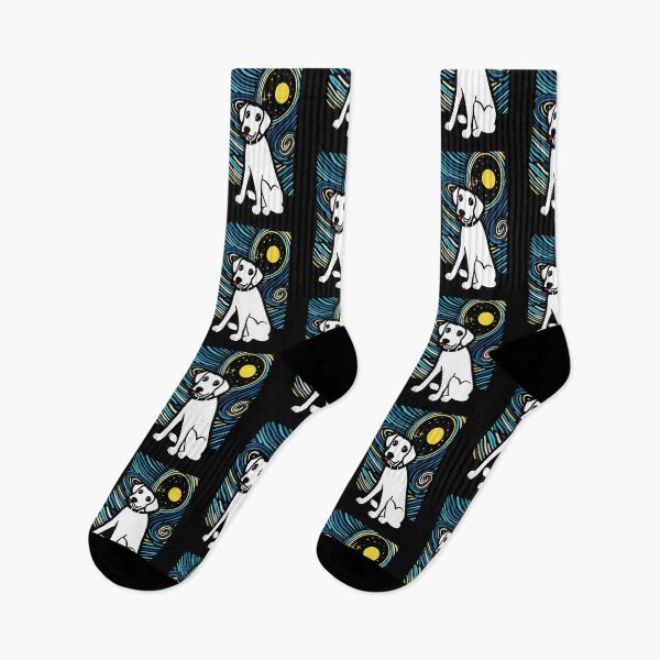 Item preview, Dog on a Starry Night designed and sold by ArtFactoryAI.