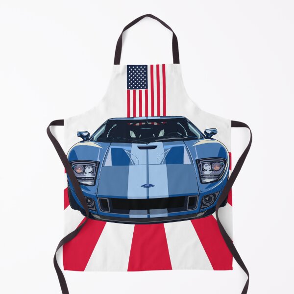 Item preview, Artwork Illustration GT Ford - Muscle car - USA designed and sold by SketchNinja.
