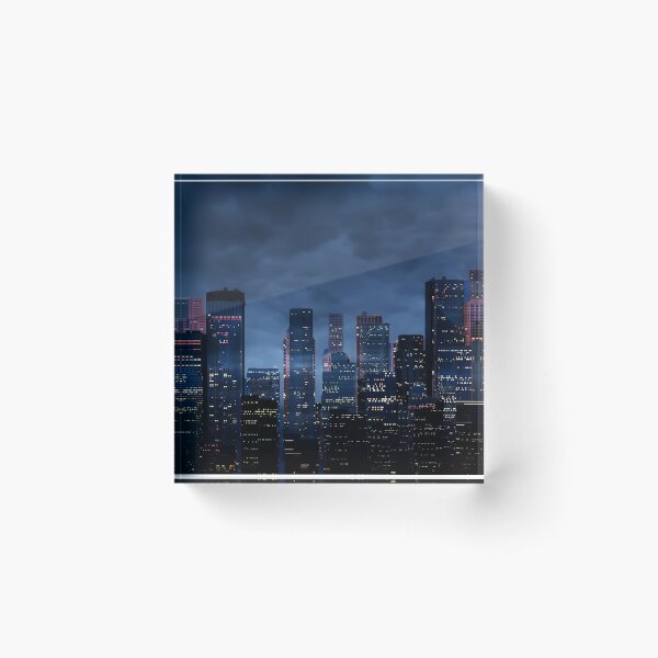 Item preview, Night city panorama designed and sold by GrandeDuc.