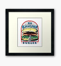 Tarantino - Big Kahuna Burger Framed Print