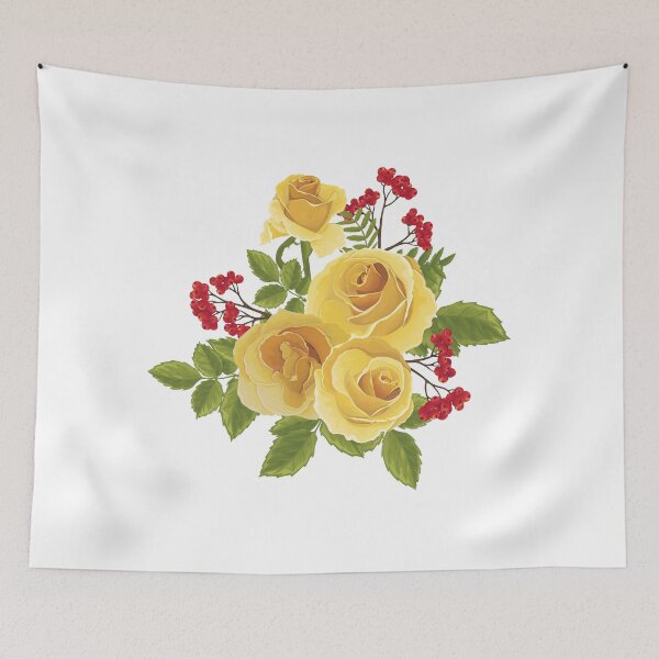 Item preview, Yellow english roses designed and sold by Marta Jonina.