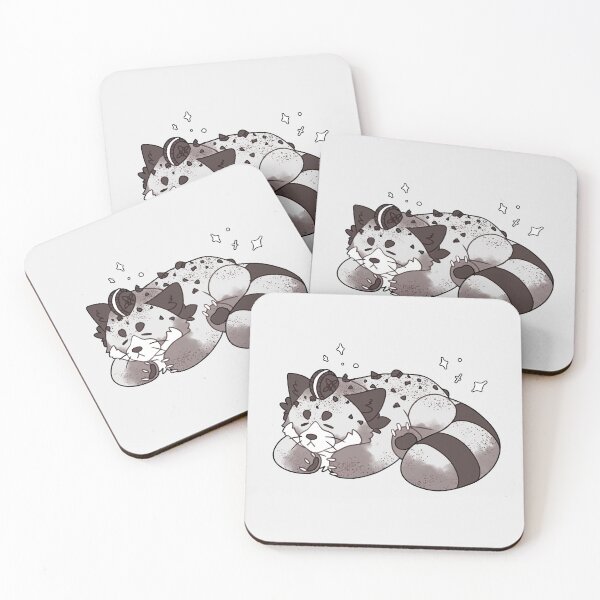 Item preview, Cookies N Cream Ice Cream Red Panda designed and sold by kalfya arts.