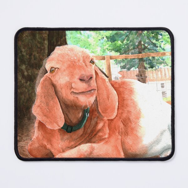 Item preview, Vinny the Goat under the Tree designed and sold by KichiMiangra.
