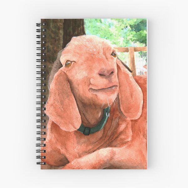 Item preview, Vinny the Goat under the Tree designed and sold by KichiMiangra.