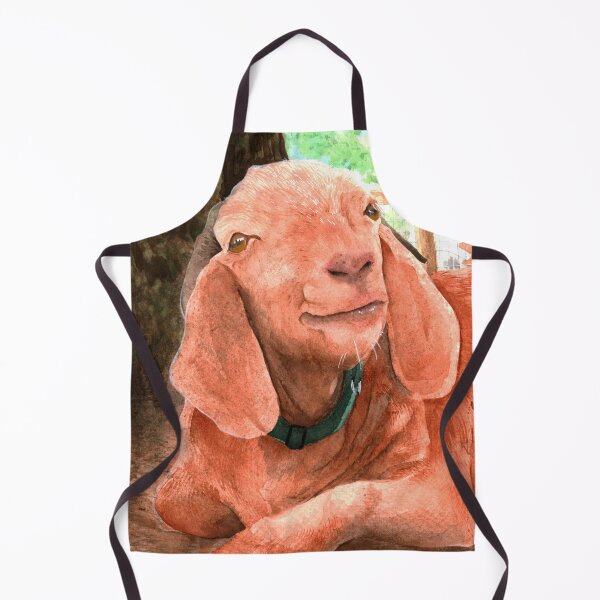 Item preview, Vinny the Goat under the Tree designed and sold by KichiMiangra.