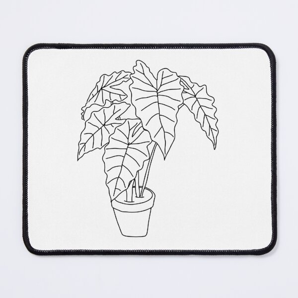 Item preview, Alocasia Poly Line Art designed and sold by Geobloomdesigns.