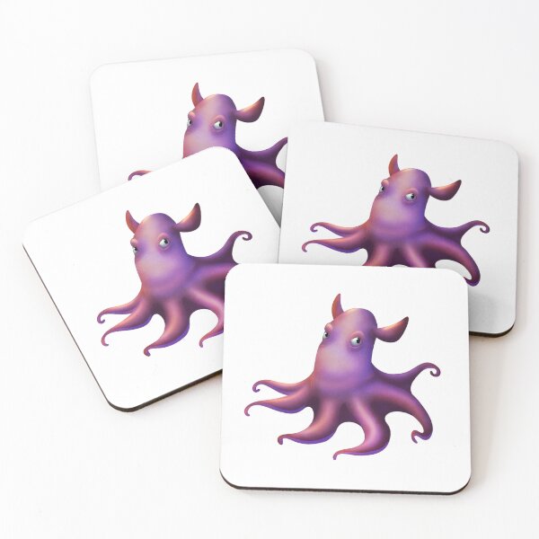 Item preview, Dumbo Octopus pink designed and sold by porpoisefully.