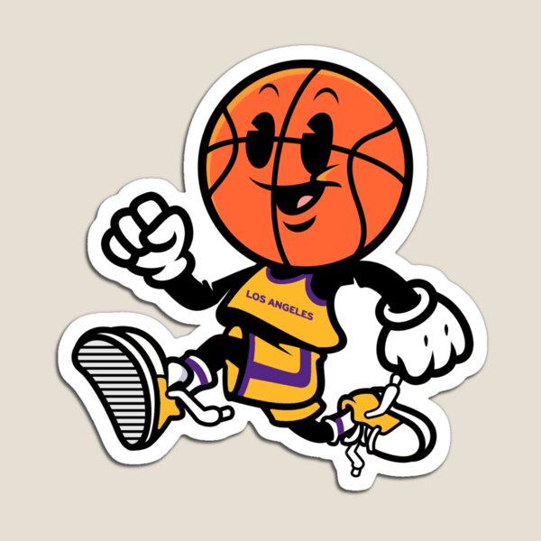 Los Angeles Lakers - LA Lakers logo I Bleed Purple & Gold - MAGNET 