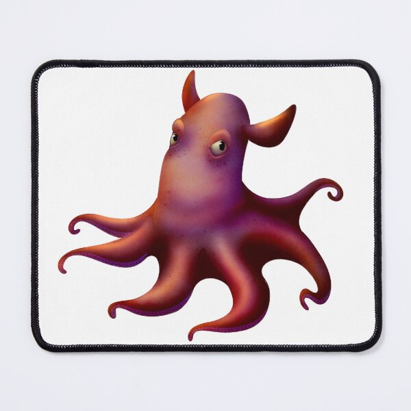 Item preview, Dumbo Octopus red designed and sold by porpoisefully.