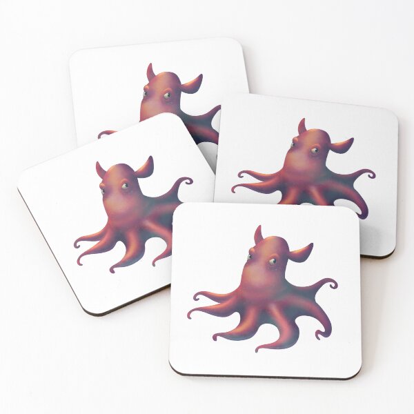 Item preview, Dumbo Octopus Green spotted designed and sold by porpoisefully.
