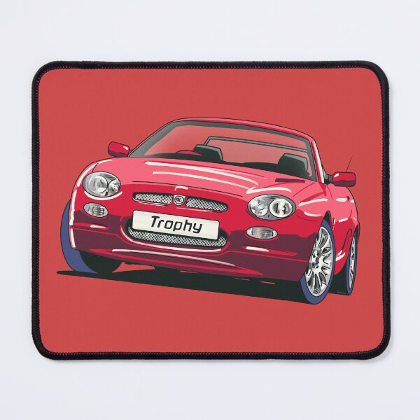 Item preview, MG Rover MGF Trophy 160 in Solar Red designed and sold by Webazoot Industries - Car Art.