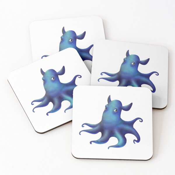 Item preview, Dumbo Octopus blue designed and sold by porpoisefully.