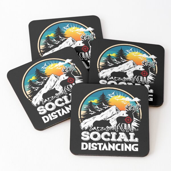 Item preview, Hunting Social Distancing.  Social Distancing. designed and sold by Deano's Designs.