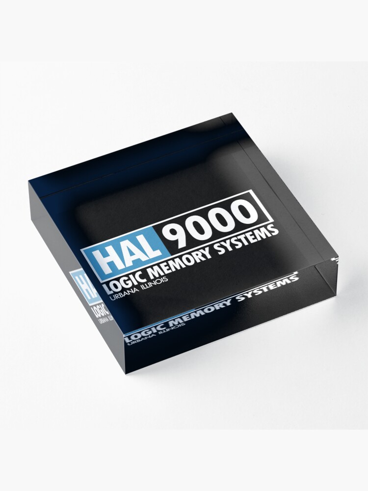 Alternate view of 2001 - HAL Acrylic Block