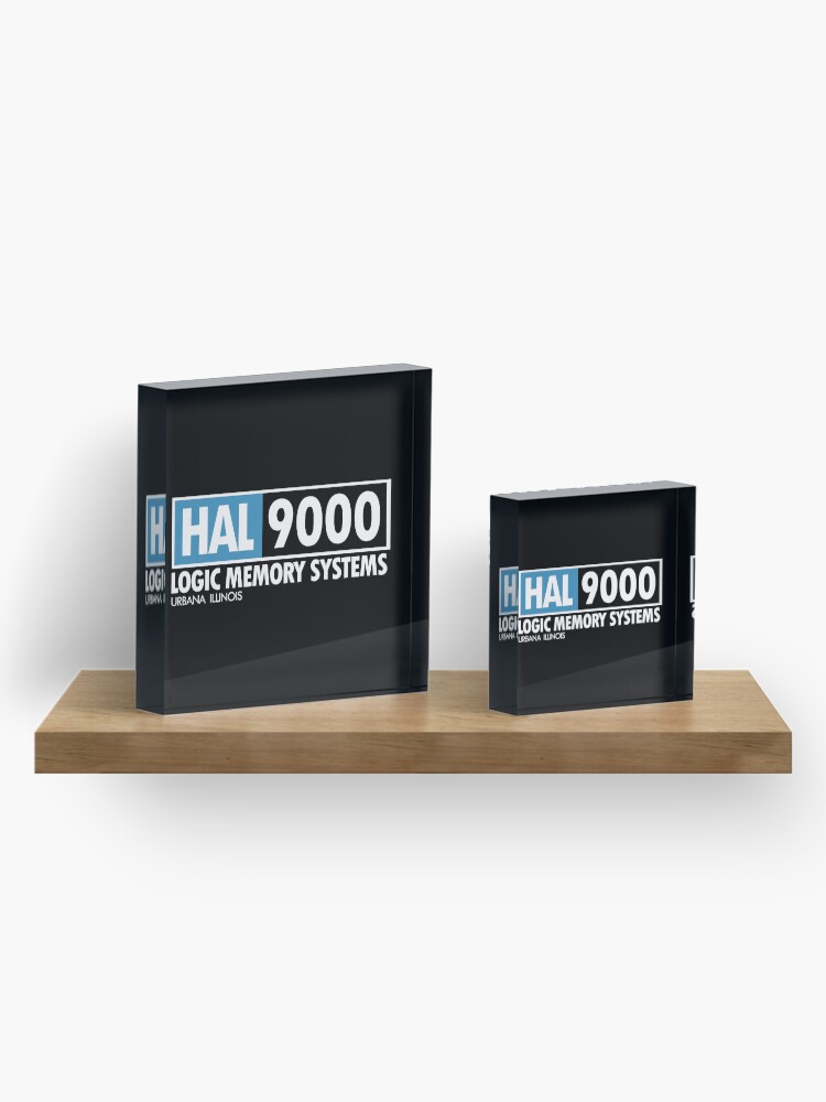 Alternate view of 2001 - HAL Acrylic Block