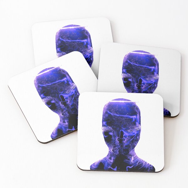 Item preview, Unusual Purple Neon Face, Futuristic style designed and sold by Dven-Clothes.