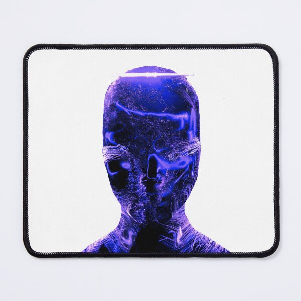 Item preview, Unusual Purple Neon Face, Futuristic style designed and sold by Dven-Clothes.