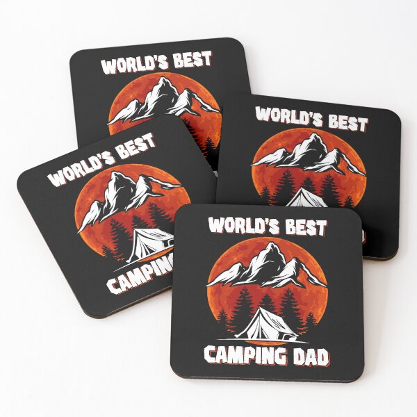 Item preview, World's Best Camping Dad Camper Hiking Hiker Travelling Father Family designed and sold by rahejadokken8.