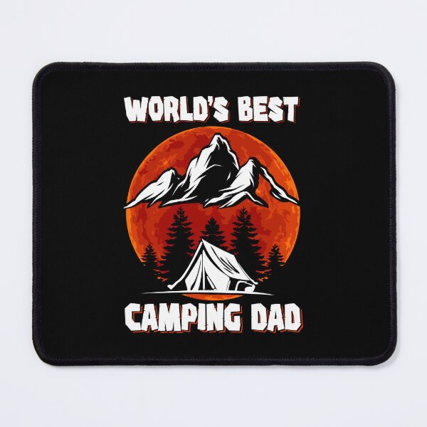 Item preview, World's Best Camping Dad Camper Hiking Hiker Travelling Father Family designed and sold by rahejadokken8.