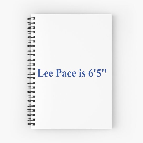 Item preview, Lee Pace is 6' 5" designed and sold by CatherineRC.