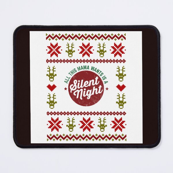 Item preview, I Need Quiet CHRISTMAS designed and sold by starfishstuff.