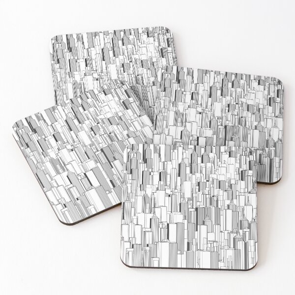 Item preview, Tall city B&W designed and sold by GrandeDuc.