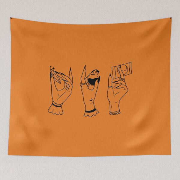 Item preview, Witch Hands: Witch goth hands and galaxy planets designed and sold by SpookySeasonTee.