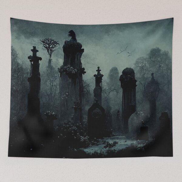 Item preview, Haunted graveyard designed and sold by BloodRubyz.