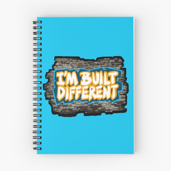 Item preview, I’m built different | Graffiti Typography, design designed and sold by Giovanni-c.