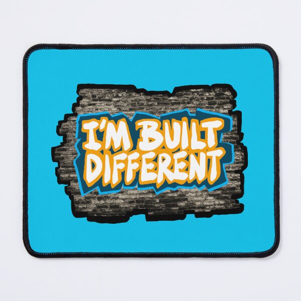 Item preview, I’m built different | Graffiti Typography, design designed and sold by Giovanni-c.