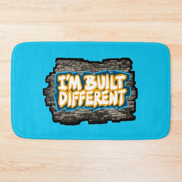 Item preview, I’m built different |  Graffiti Typography, design designed and sold by Giovanni-c.