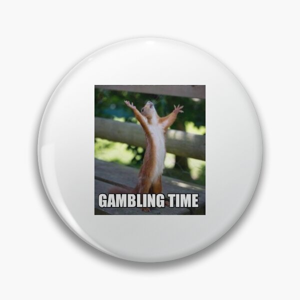 Item preview, Gambling time squirrel designed and sold by JoeyGsShop.