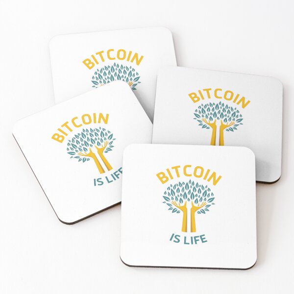 Item preview, Bitcoin is Life  designed and sold by CryptoBeings.