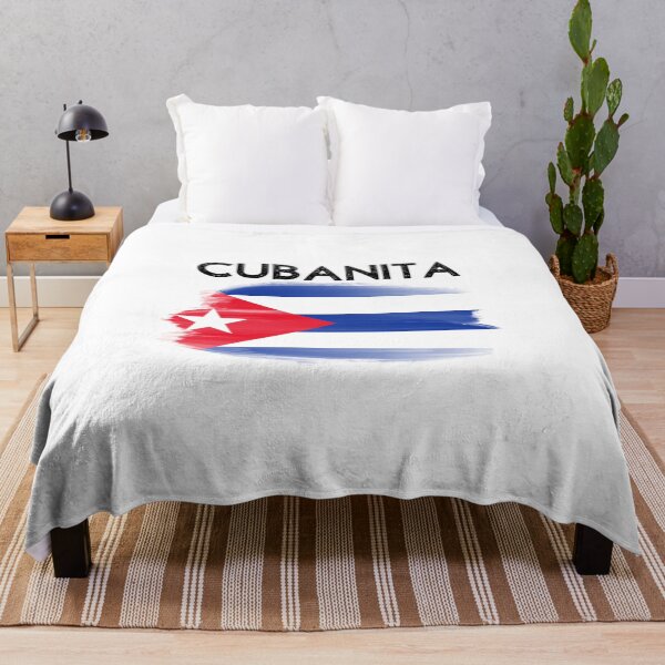 Item preview, Cubanita Cuba Flag T-Shirt Gift Idea designed and sold by Suzy Perez Art.