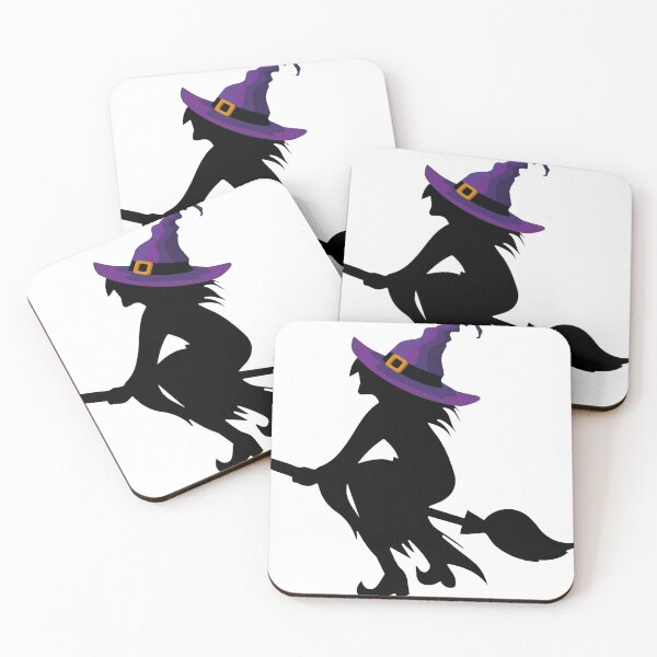 Item preview, halloween, flying witch designed and sold by azircollection.