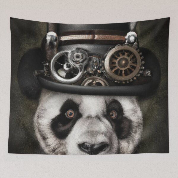 Item preview, Steampunk Panda I designed and sold by SteamedpunkVegg.