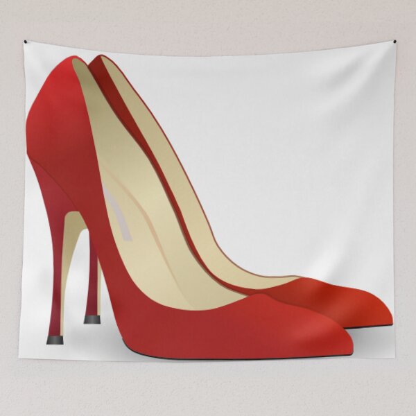 Item preview, Red high heels designed and sold by Dandarey.