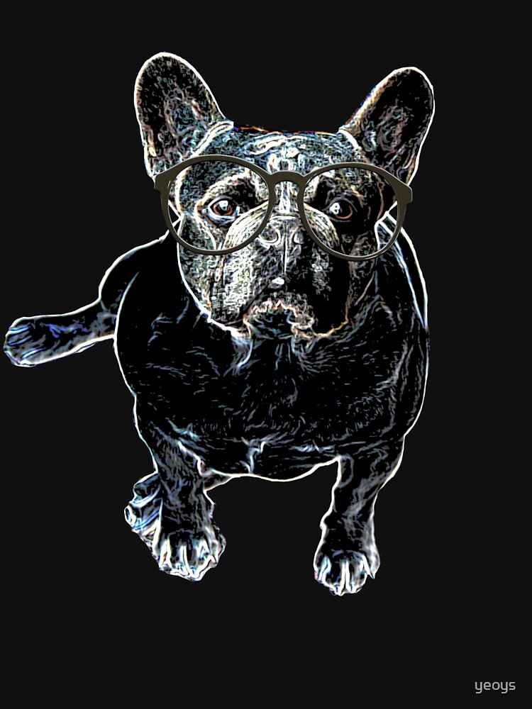 Dog Love > Cute Mastiff Wearing Glasses > Cool Dog by yeoys