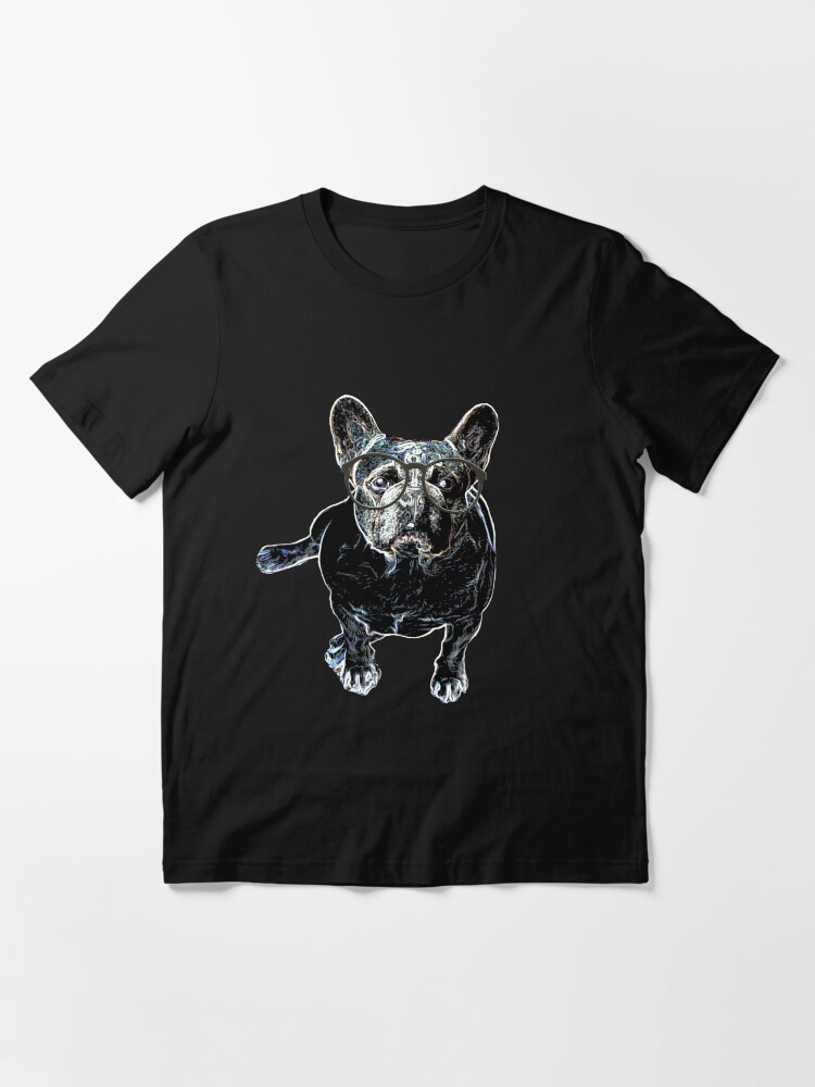 Alternate view of Dog Love > Cute Mastiff Wearing Glasses > Cool Dog Essential T-Shirt