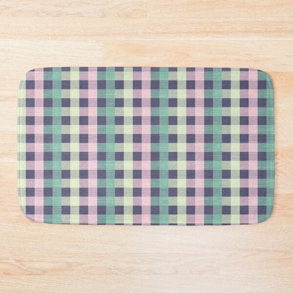 Item preview, Green Starry Gingham Check designed and sold by KotaMikota.