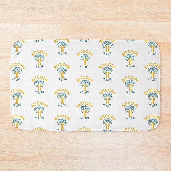 Item preview, Bitcoin is Life  designed and sold by CryptoBeings.