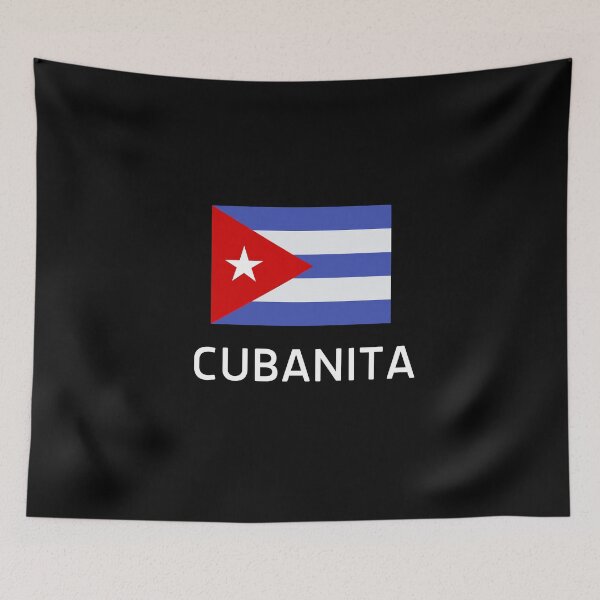 Item preview, Cubanita Flag of Cuba Pride T-Shirt designed and sold by Suzy Perez Art.