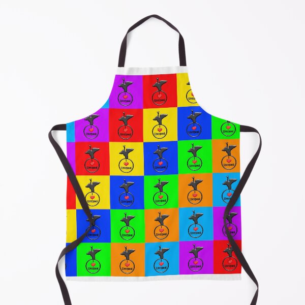Item preview, Multicolored I Love Liverpool checkerboard design designed and sold by Paul Madden.