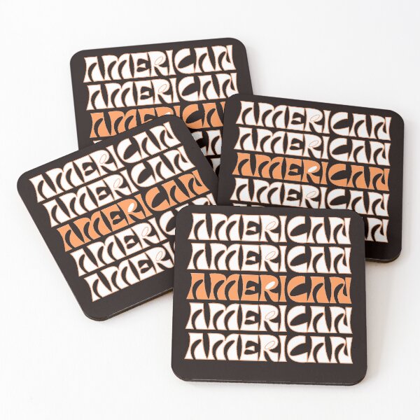 Item preview, American word  designed and sold by Fit On.