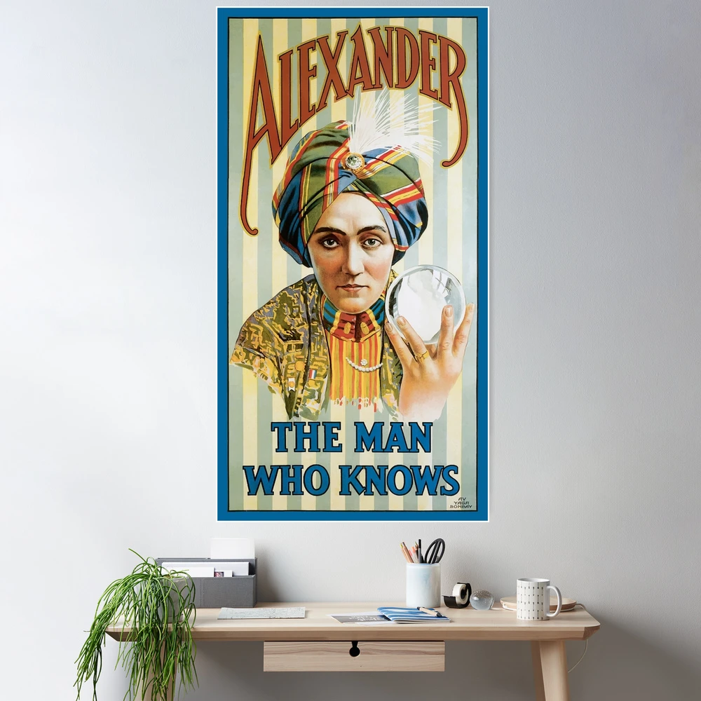 Alexander, The Man Who Knows hot Poster