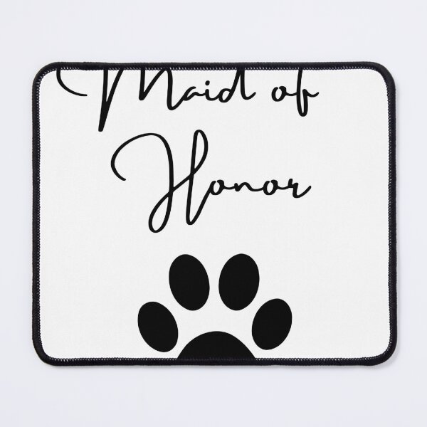 Item preview, Maid of Honor Bandana for wedding Dog designed and sold by Gamicnum.